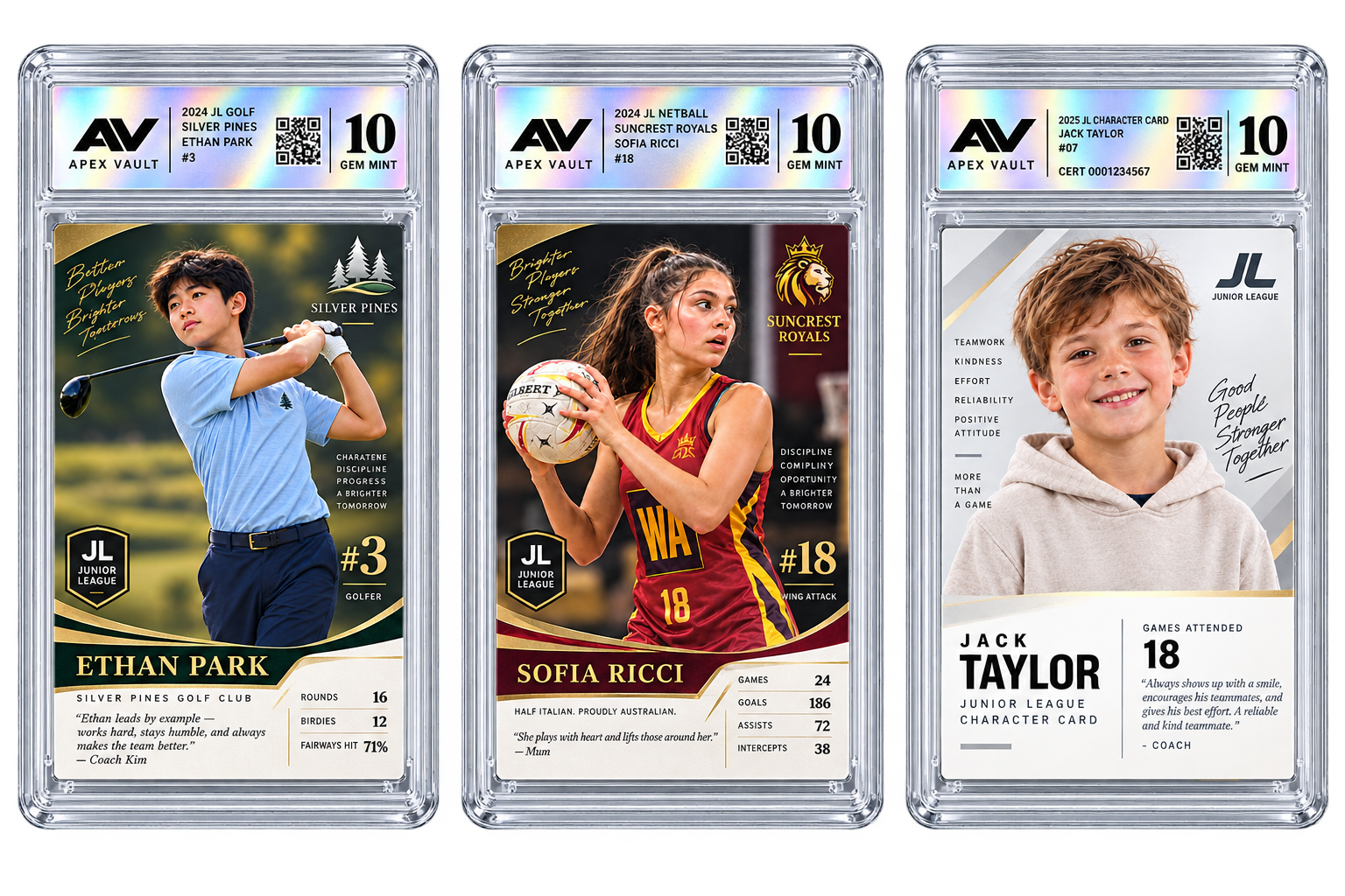 Signature card collection